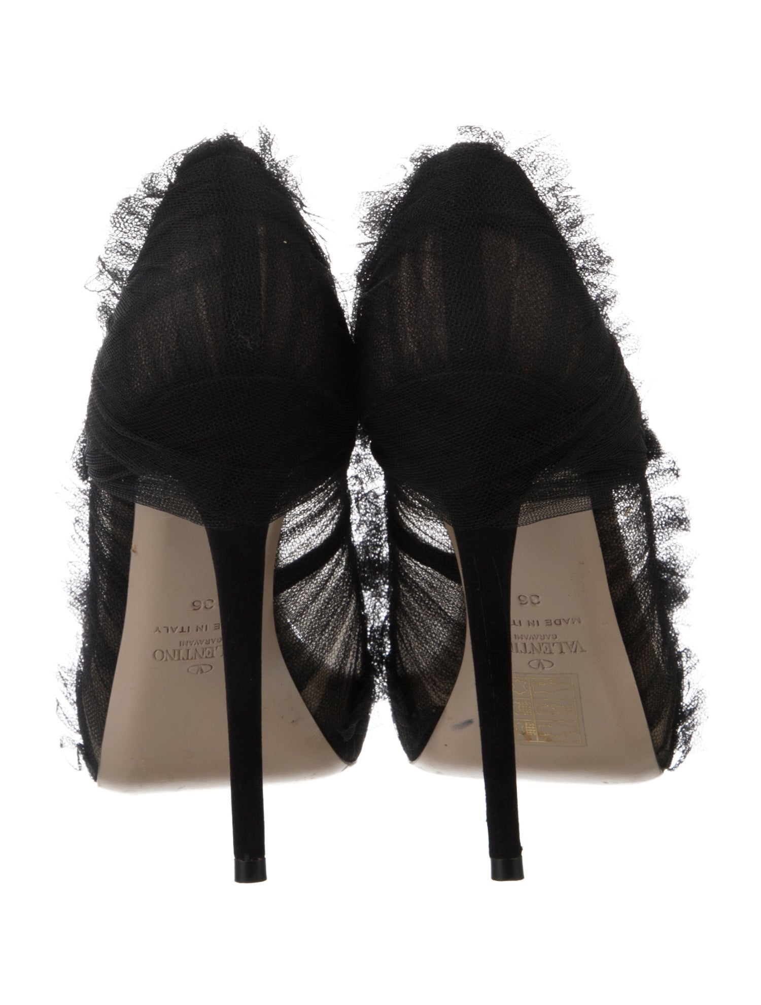Valentino Mesh Pumps